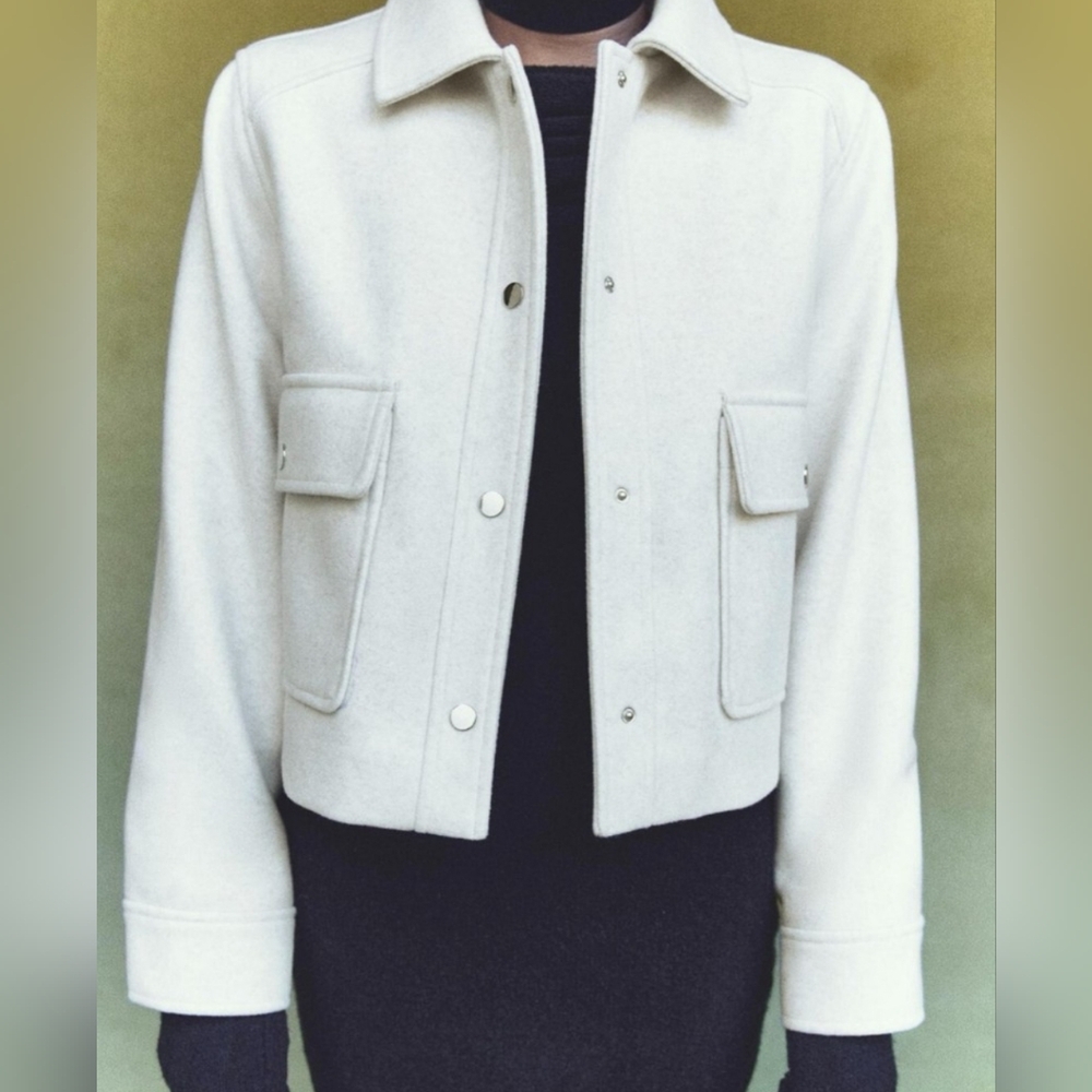 Zara Women's Cream Jacket